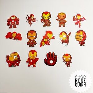 MARVEL | Iron Man Theme - 14 Stickers